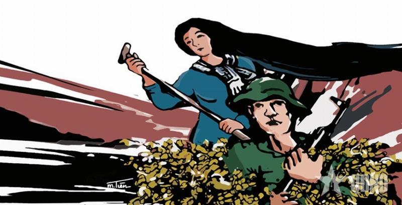 Hinh anh minh hoa ky thuat lat tung la mai vang mot cach nhe nhang de bao ve nu hoa