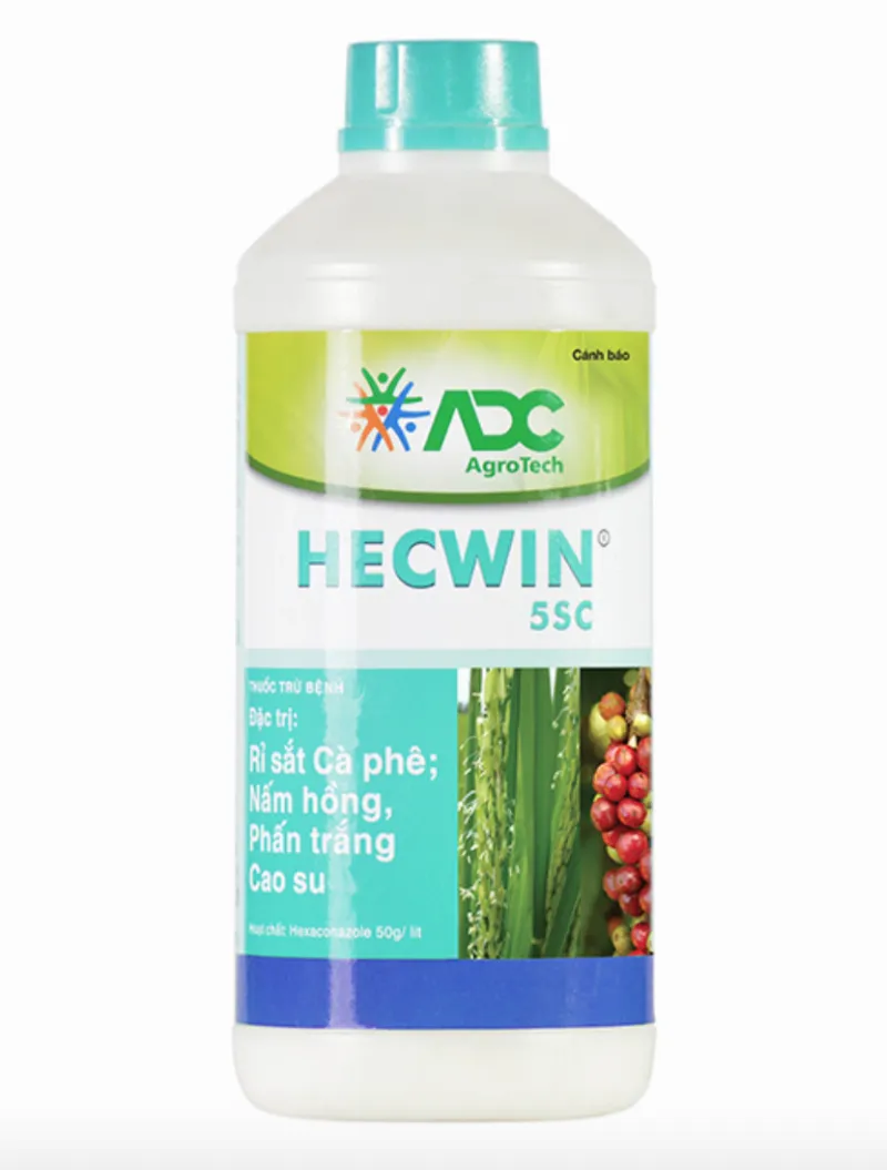 Chai thuốc trừ bệnh Hecwin 5SC