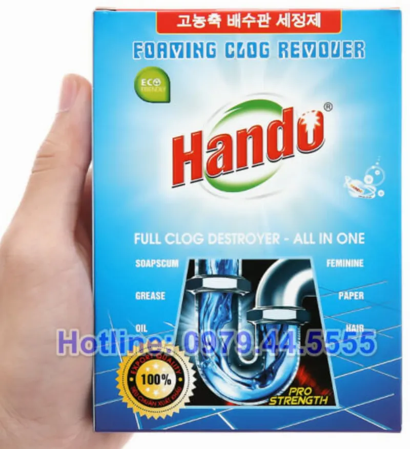 Bột thông cống Hando