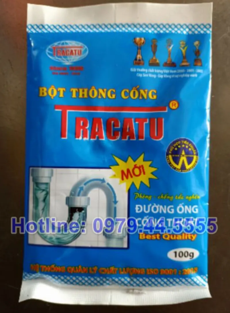 Bột thông cống Tracatu 