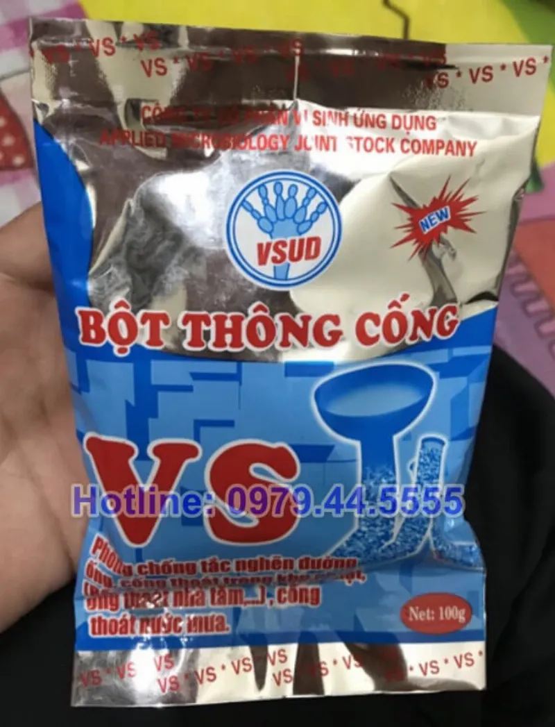 Bột thông cống VS