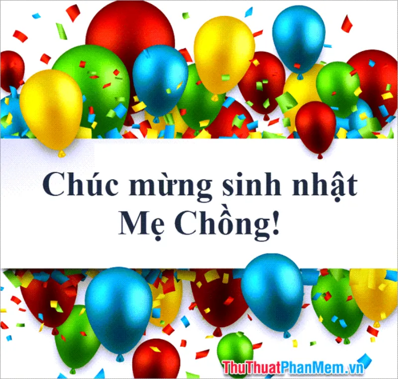 Lời chúc sinh nhật mẹ chồng tương lai