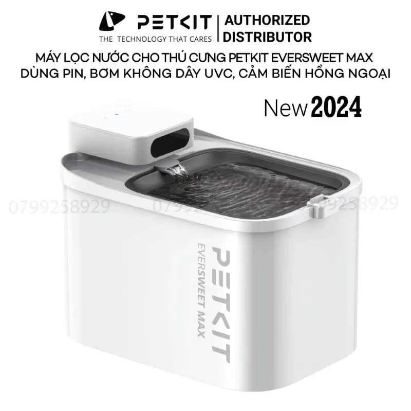 Máy lọc nước PETKIT Eversweet Max 3L - Dùng pin sạc 5000mAh