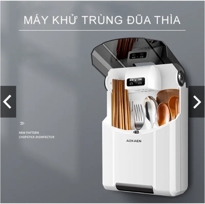 Máy sấy đũa thìa treo tường giá rẻ được rao bán trên Shopee.