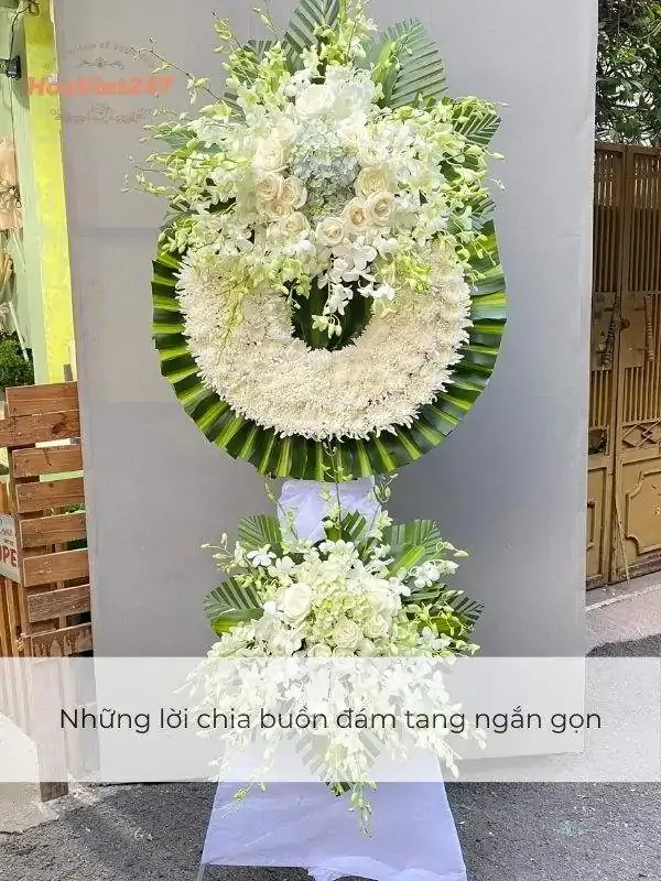 lời chia buồn đám tang ngắn gọn