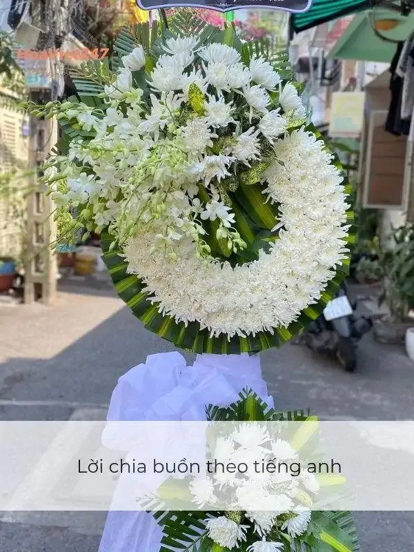 những lời chia buồn bằng tiếng anh