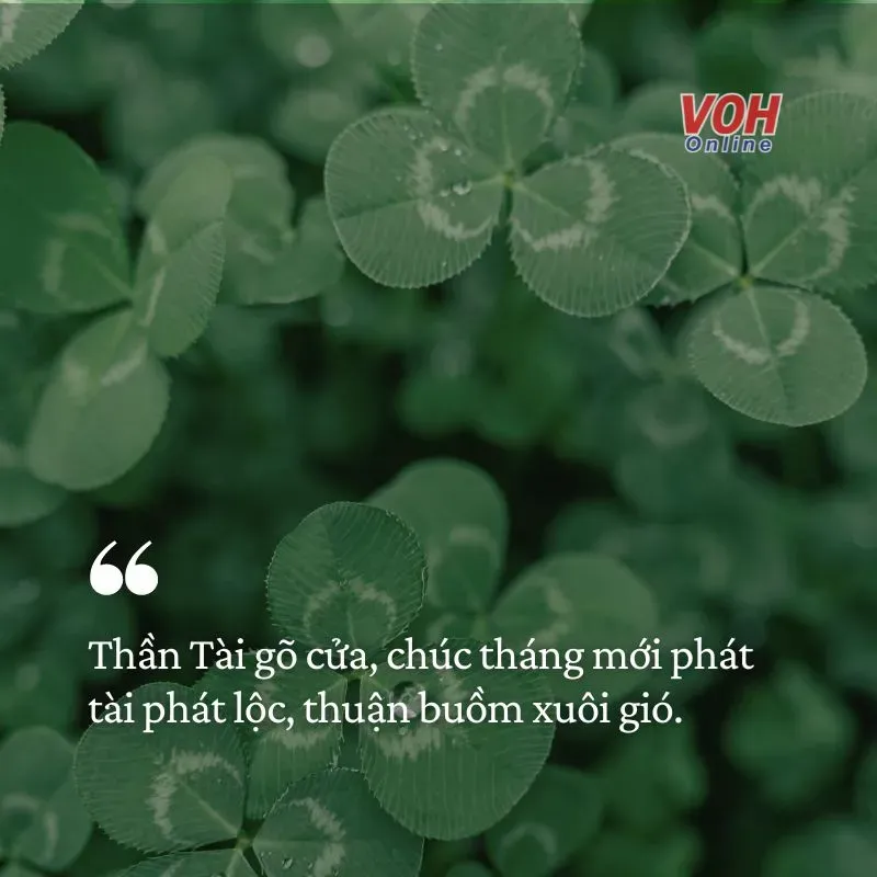 STT mùng 1 lộc lá