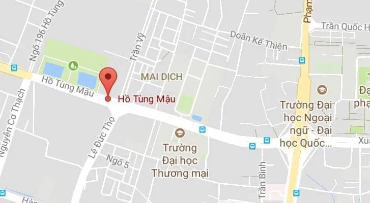 Đường Hồ Tùng Mậu, quận Cầu Giấy, Hà Nội