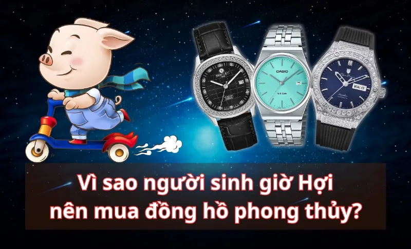 Vì sao nên đeo đồng hồ phong thủy