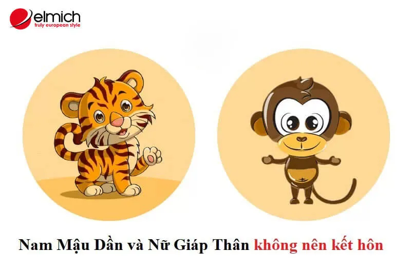 Nữ Giáp Thân 2004 không nên kết hôn với Nam Mậu Dần 1998