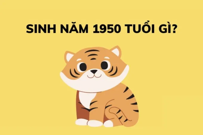 Người sinh năm 1950 là người tuổi Cọp