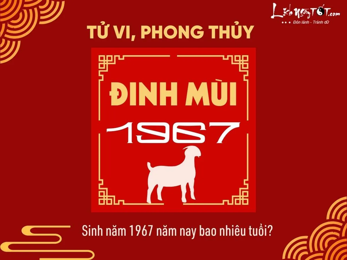 Sinh năm 1967 năm nay bao nhiêu tuổi?