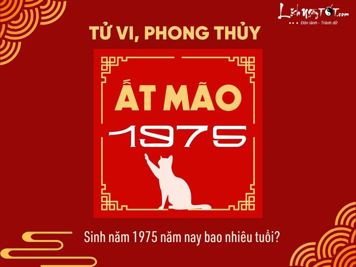 Sinh nam 1975 nam nay bao nhieu tuoi?