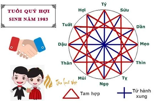 Tử vi 2024 nữ mạng tuổi Quý Hợi 1983 theo Can Chi và Ngũ hành