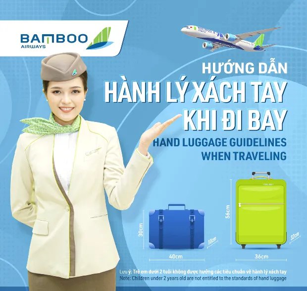 Hành lý xách tay Bamboo Airways