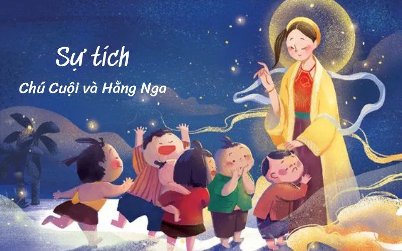 Alt: Mâm cỗ Trung Thu với bánh nướng, bánh dẻo và hoa quả