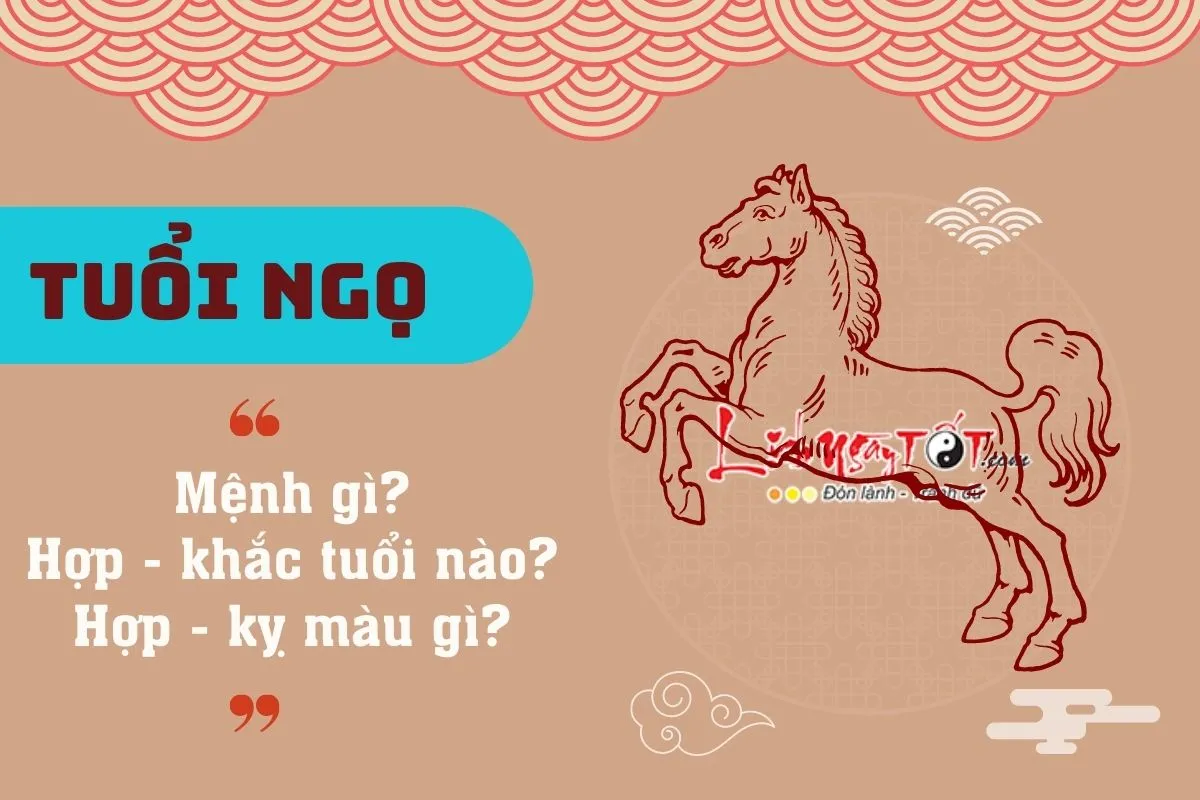 Tuổi Ngọ hợp màu gì?