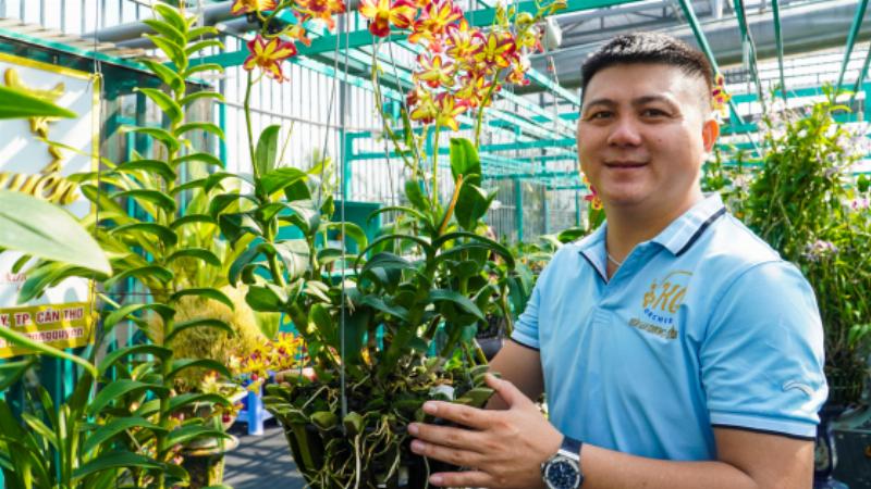 Thiết kế vườn lan gia đình trên ban công